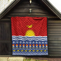 Personalised Kiribati Christmas Quilt Tekeraoi n Te Tiritimati Polynesian Tribal LT9 - Polynesian Pride