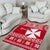 Personalised Wallis and Futuna Christmas Area Rug Polynesian Tribal LT9 - Polynesian Pride