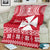 Personalised Wallis and Futuna Christmas Blanket Polynesian Tribal LT9 - Polynesian Pride