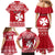 Personalised Wallis and Futuna Christmas Family Matching Mermaid Dress and Hawaiian Shirt Polynesian Tribal LT9 - Polynesian Pride