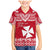 Personalised Wallis and Futuna Christmas Family Matching Mermaid Dress and Hawaiian Shirt Polynesian Tribal LT9 Son's Shirt Red - Polynesian Pride