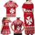 Personalised Wallis and Futuna Christmas Family Matching Off Shoulder Maxi Dress and Hawaiian Shirt Polynesian Tribal LT9 - Polynesian Pride