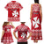 Personalised Wallis and Futuna Christmas Family Matching Tank Maxi Dress and Hawaiian Shirt Polynesian Tribal LT9 - Polynesian Pride