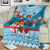 Fijian Tagimoucia Flowers Blanket Christmas Coquette bow