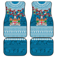 Fijian Tagimoucia Flowers Car Mats Christmas Coquette bow