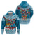 Fijian Tagimoucia Flowers Hoodie Christmas Coquette bow