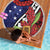 Samoan Ula Fala Flowers Beach Blanket Christmas Santa Belt