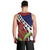 Samoan Ula Fala Flowers Men Tank Top Christmas Santa Belt