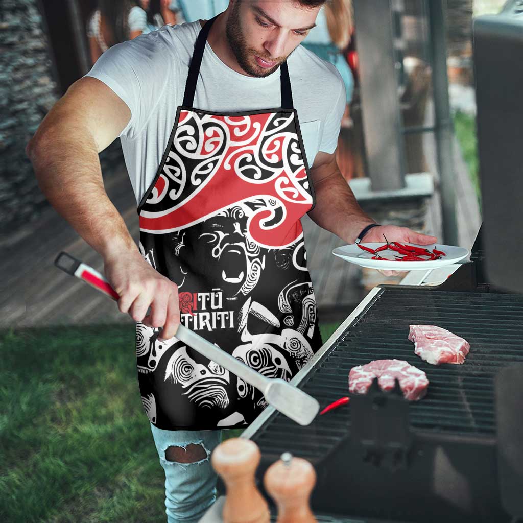 Aotearoa Toitu Te Tiriti Apron New Zealand Stand Together Stand Stronger - Polynesian Pride