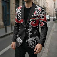 Aotearoa Toitu Te Tiriti Blazer New Zealand Stand Together Stand Stronger - Polynesian Pride