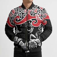 Aotearoa Toitu Te Tiriti Bomber Puffer Jacket New Zealand Stand Together Stand Stronger - Polynesian Pride
