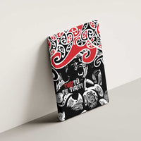Aotearoa Toitu Te Tiriti Canvas Wall Art New Zealand Stand Together Stand Stronger LT9 - Polynesian Pride