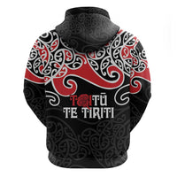 Aotearoa Toitu Te Tiriti Hoodie New Zealand Stand Together Stand Stronger
