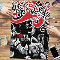 Aotearoa Toitu Te Tiriti Puzzle New Zealand Stand Together Stand Stronger - Polynesian Pride