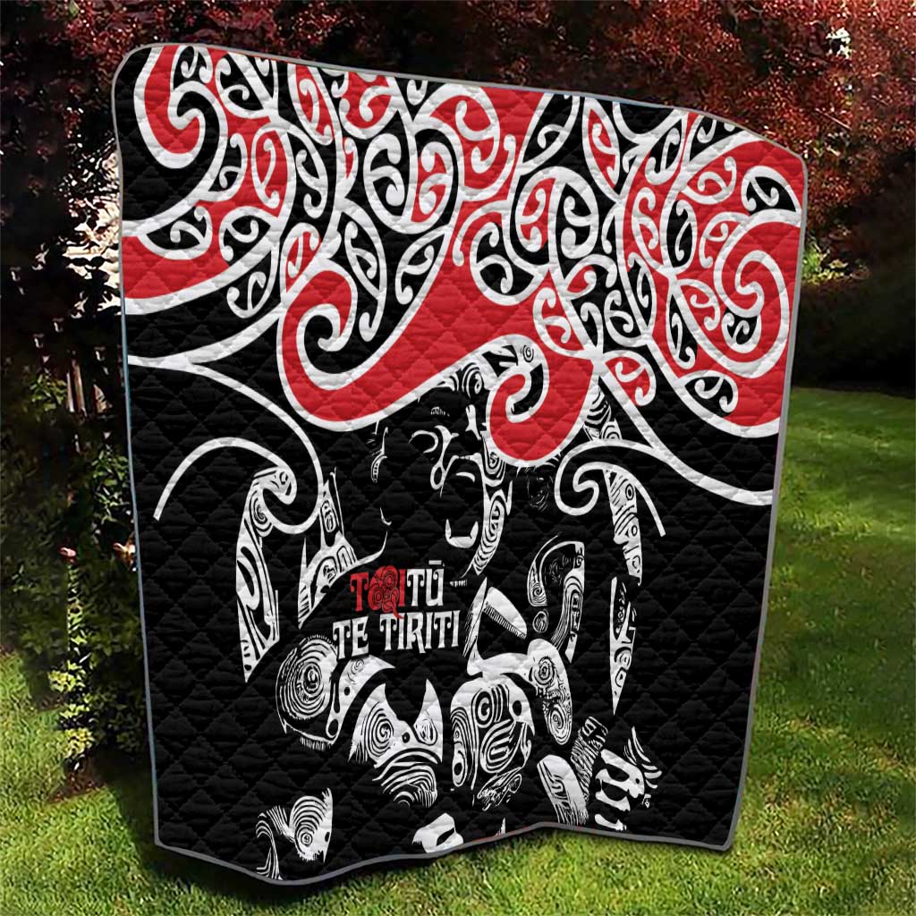 Aotearoa Toitu Te Tiriti Quilt New Zealand Stand Together Stand Stronger