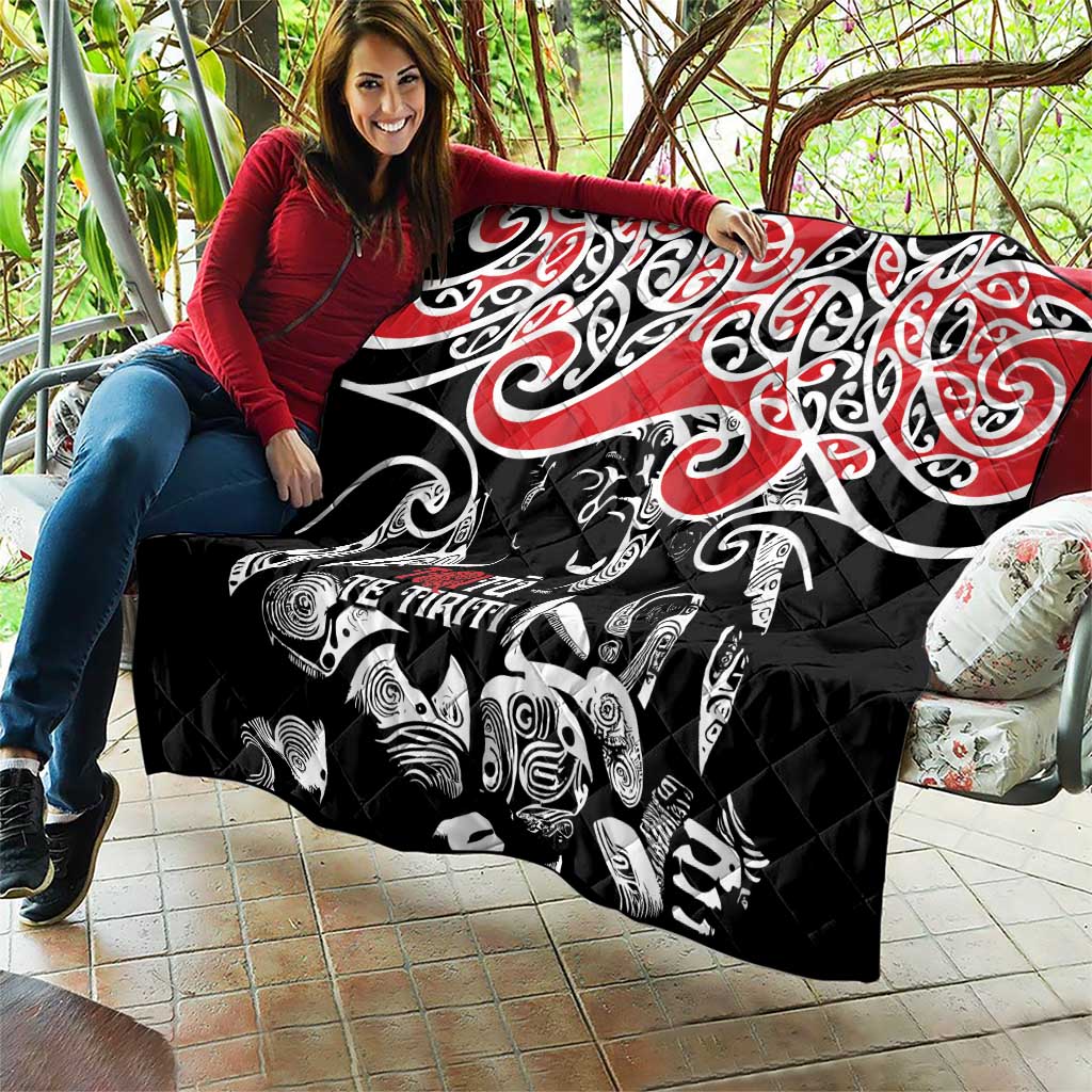 Aotearoa Toitu Te Tiriti Quilt New Zealand Stand Together Stand Stronger