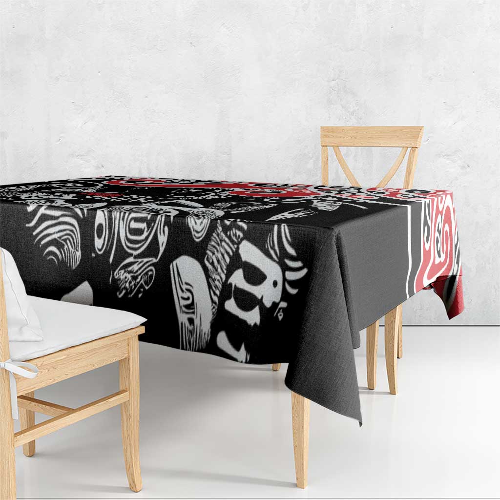 Aotearoa Toitu Te Tiriti Tablecloth New Zealand Stand Together Stand Stronger LT9 - Polynesian Pride