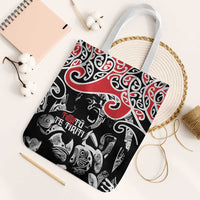 Aotearoa Toitu Te Tiriti Tote Bag New Zealand Stand Together Stand Stronger - Polynesian Pride