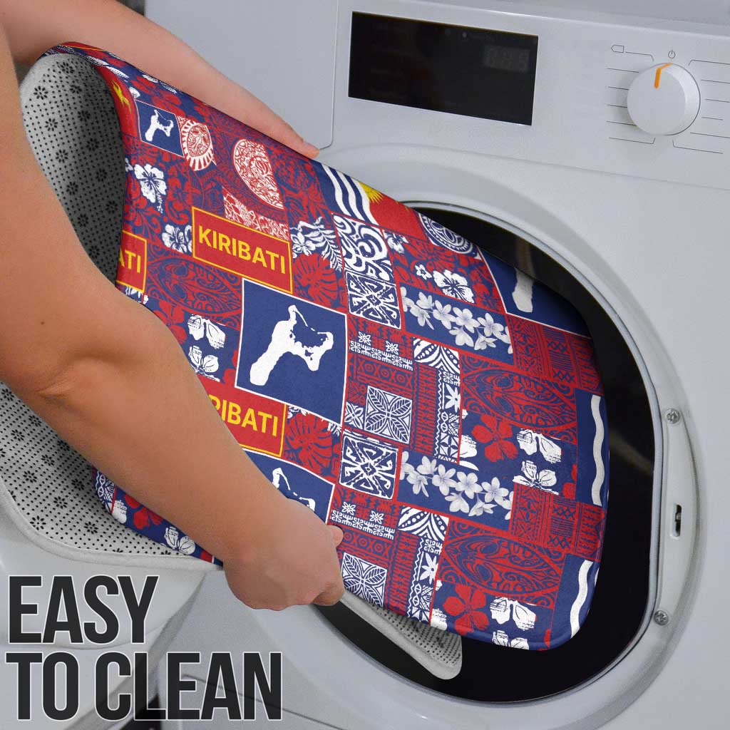 Kiribati Tekeraoi n te Kiritimati Bathroom Set Pacific Patchwork Xmas Vibes - Polynesian Pride