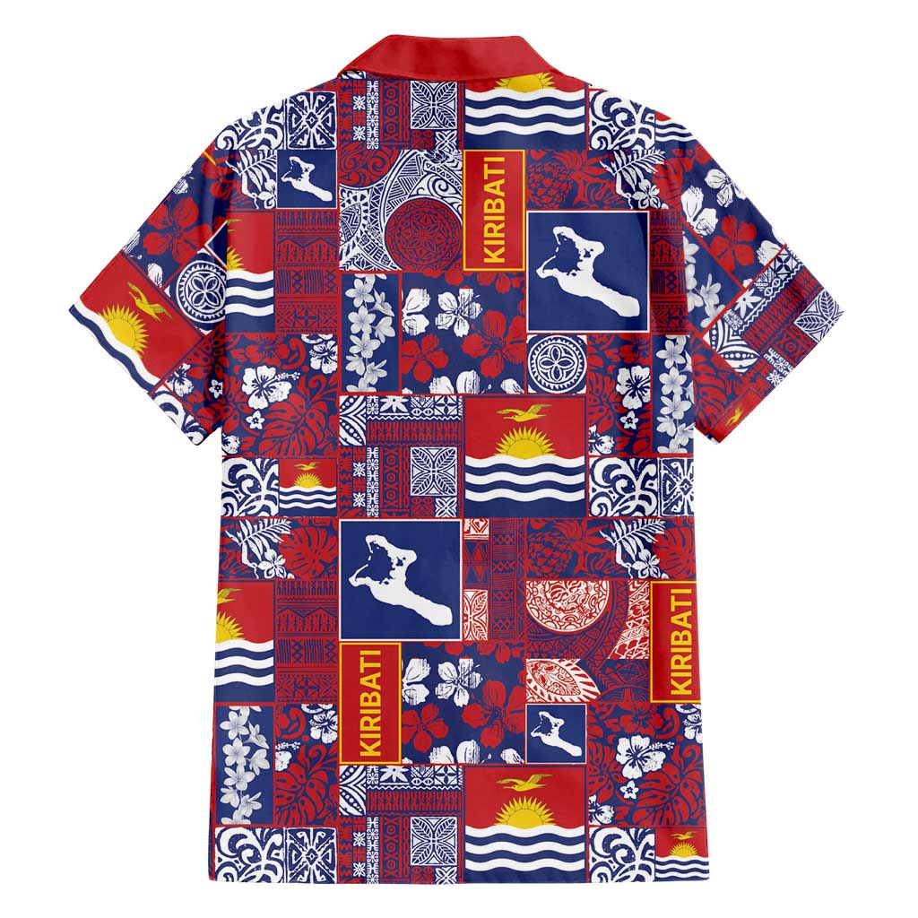 Kiribati Tekeraoi n te Kiritimati Hawaiian Shirt Pacific Patchwork Xmas Vibes LT9 - Polynesian Pride