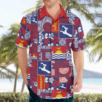 Kiribati Tekeraoi n te Kiritimati Hawaiian Shirt Pacific Patchwork Xmas Vibes LT9 - Polynesian Pride
