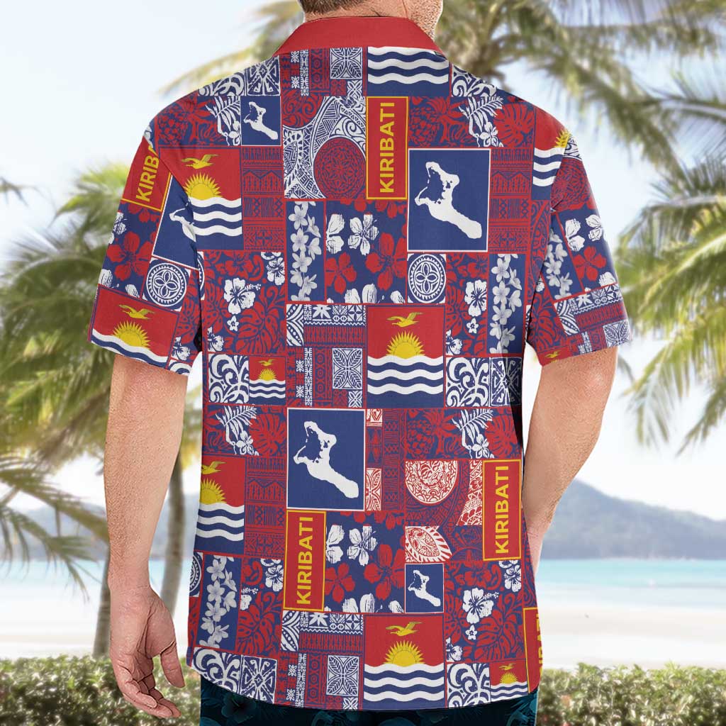 Kiribati Tekeraoi n te Kiritimati Hawaiian Shirt Pacific Patchwork Xmas Vibes LT9 - Polynesian Pride