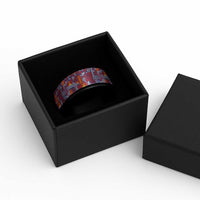 Kiribati Tekeraoi n te Kiritimati Spinner Ring Pacific Patchwork Xmas Vibes - Polynesian Pride