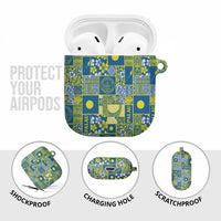 Palau Ungil Kurismas AirPods Case Pacific Patchwork Xmas Vibes - Polynesian Pride