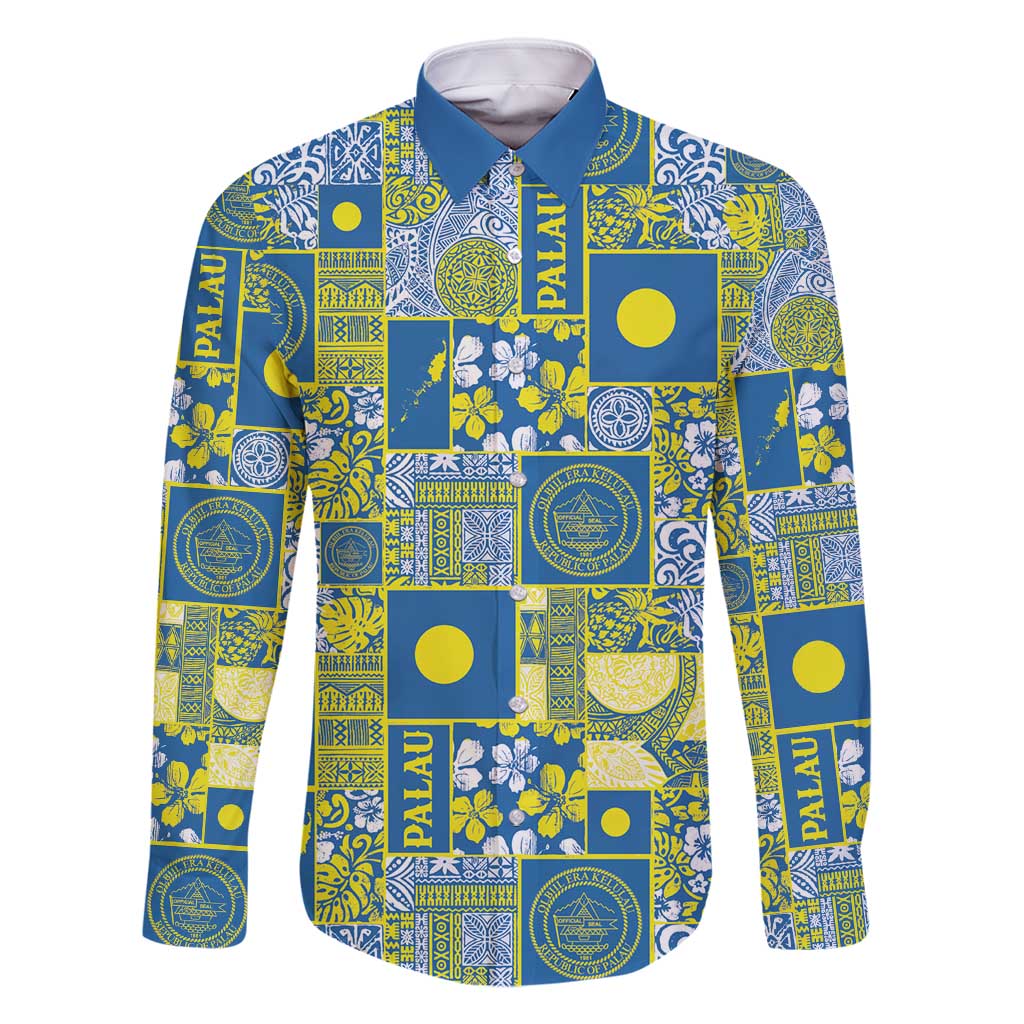 Palau Ungil Kurismas Family Matching Summer Maxi Dress and Hawaiian Shirt Pacific Patchwork Xmas Vibes - Polynesian Pride