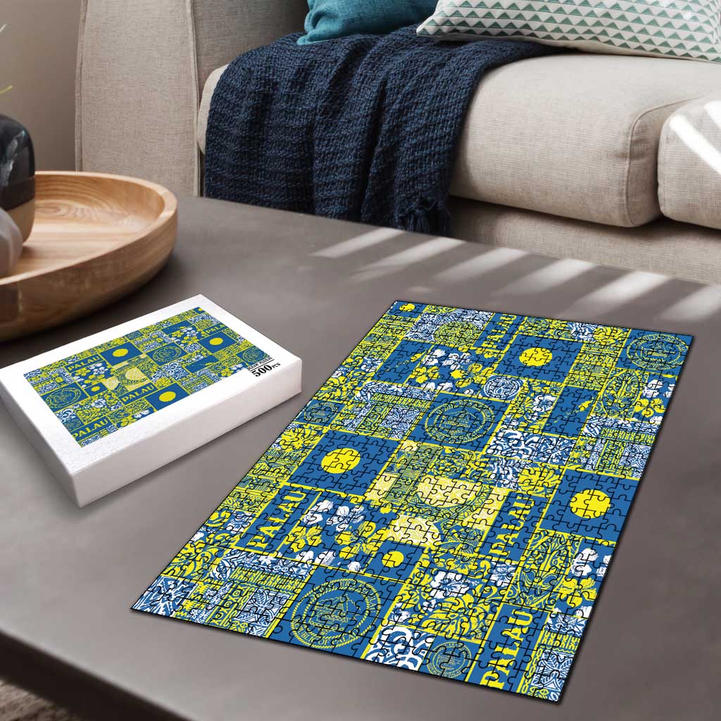 Palau Ungil Kurismas Puzzle Pacific Patchwork Xmas Vibes - Polynesian Pride