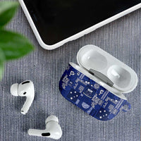 Blue Samoa Manuia Le Kerisimasi AirPods Case Pacific Patchwork Xmas Vibes LT9 - Polynesian Pride