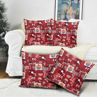 Tahiti Oaoa I Teie Noera Pillow Cover Pacific Patchwork Xmas Vibes - Polynesian Pride