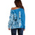 Yap Day 1 March Off Shoulder Sweater Micronesia Yapese Warrior LT9 - Polynesian Pride