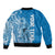 Yap Day 1 March Sleeve Zip Bomber Jacket Micronesia Yapese Warrior LT9 - Polynesian Pride