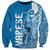 Yap Day 1 March Sweatshirt Micronesia Yapese Warrior LT9 Unisex Blue - Polynesian Pride