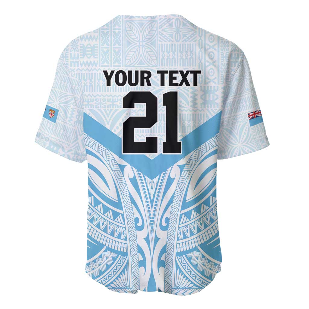 Fiji Football Custom Baseball Jersey Bula Boys Go Champions