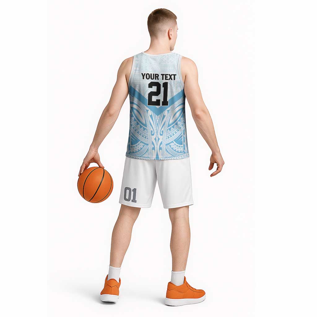 Fiji Football Custom Basketball Jersey Bula Boys Go Champions - Polynesian Pride