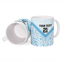 Fiji Football Custom Ceramic Mug Bula Boys Go Champions LT9 - Polynesian Pride