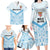 Fiji Football Custom Family Matching Long Sleeve Bodycon Dress and Hawaiian Shirt Bula Boys Go Champions