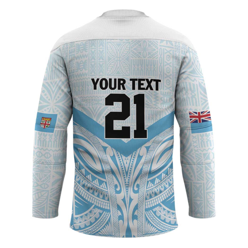 Fiji Football Custom Hockey Jersey Bula Boys Go Champions LT9 - Polynesian Pride