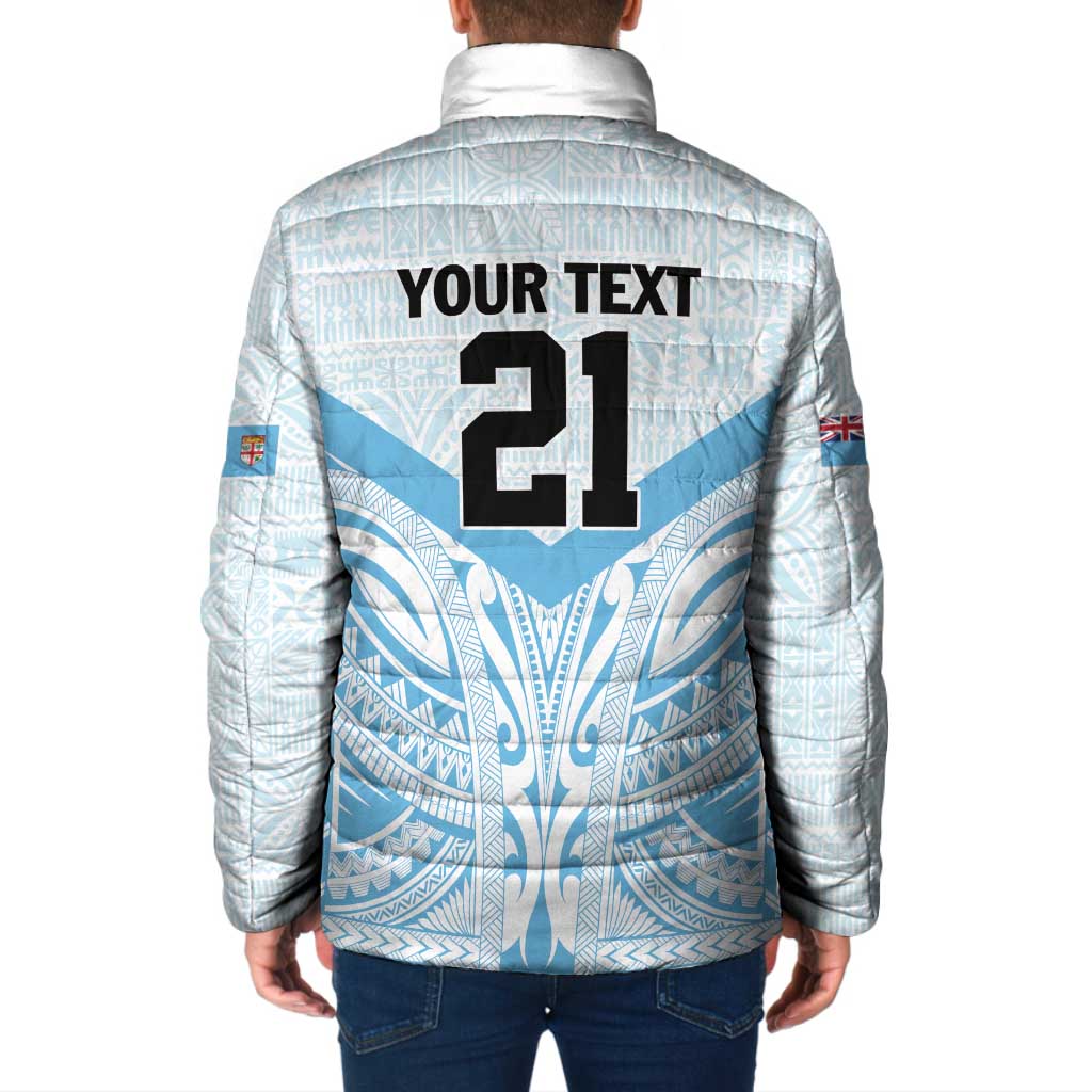 Fiji Football Custom Padded Jacket Bula Boys Go Champions LT9 - Polynesian Pride