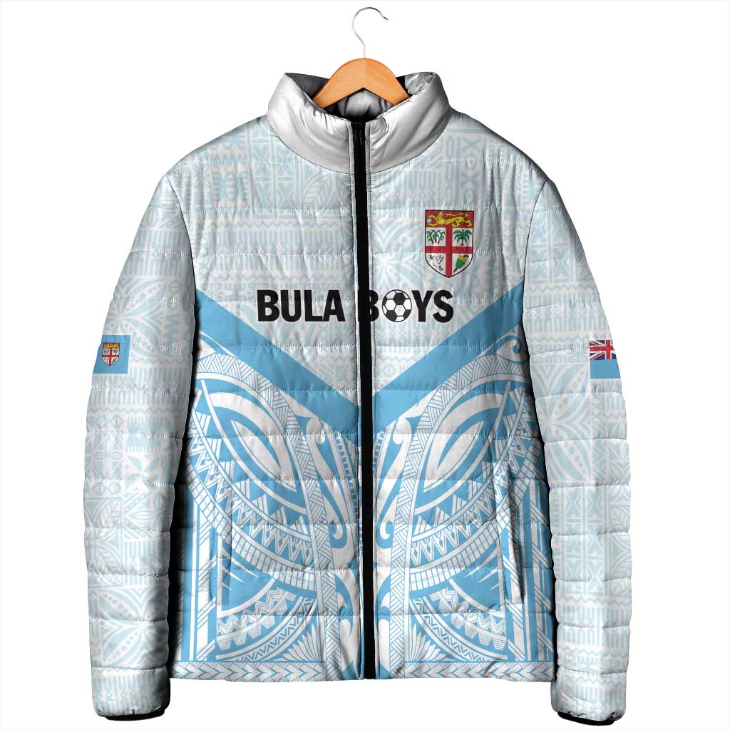 Fiji Football Custom Padded Jacket Bula Boys Go Champions LT9 - Polynesian Pride