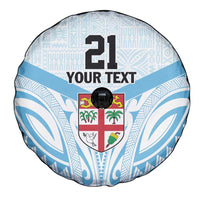 Fiji Football Custom Spare Tire Cover Bula Boys Go Champions