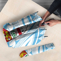 Fiji Football Custom Umbrella Bula Boys Go Champions - Polynesian Pride