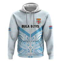 Fiji Football Custom Zip Hoodie Bula Boys Go Champions
