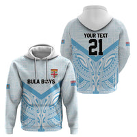 Fiji Football Custom Zip Hoodie Bula Boys Go Champions