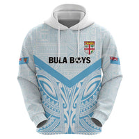 Fiji Football Custom Zip Hoodie Bula Boys Go Champions