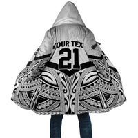 New Zealand Football Custom Cloak All White Fern Go Champions - Polynesian Pride