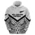 New Zealand Football Custom Hoodie All White Fern Go Champions