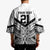 New Zealand Football Custom Kimono All White Fern Go Champions - Polynesian Pride